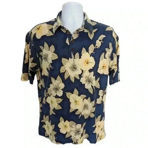 Vtg Mens Roundtree & Yorke Hawaii Polo Shirt Size M Medium